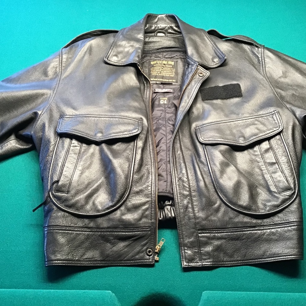 Leather Pilot Jacket